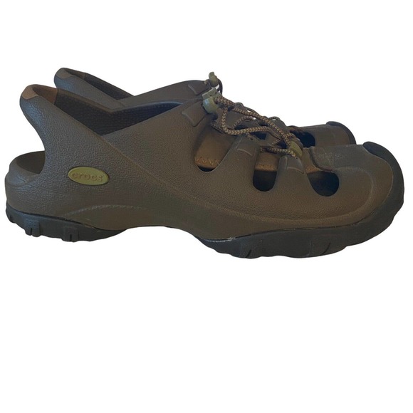 Crocs Swiftwater Leather Fisherman Mens 